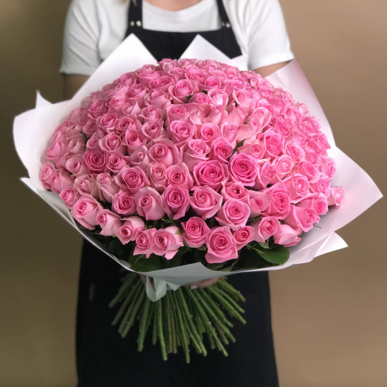 Букеты из роз Букет из 151 розы (70 см.)